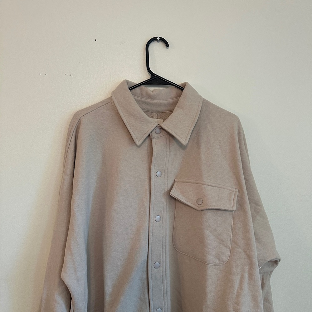 TKEES Oversized Shirt Dress